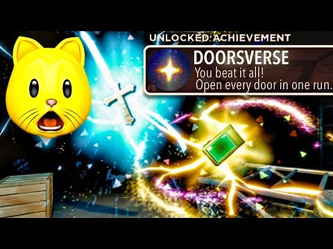 I BEAT ALL FLOORS + A-1000 in ONE DOORS RUN! [Roblox]