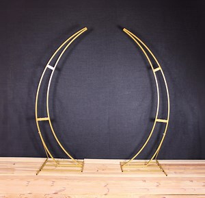 Backdrop Stands, Crescent Wedding Stands, Set of Two, Wedding Backdrop, Moon Stands, Flower Stands, Balloon Stands, Wedding Stands, Party - Etsy