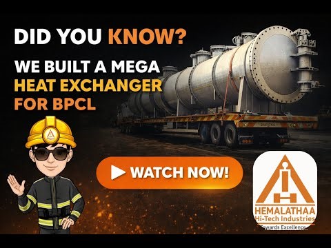 A New Era in Heat Exchanger Manufacturing – BPCL Project #trending #HeatExchanger #famous #business