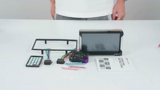 GEARELEC 7 Inch Double Din Head Unit - MP5 Installation & More