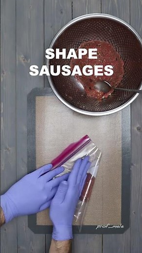 How to make Ćevapi | Serbia | 1-min Recipe Video #shorts