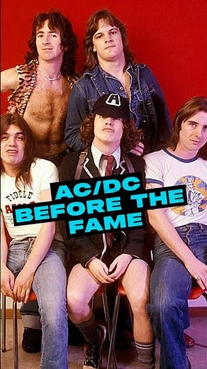 Young ACDC Promoting Their First Album