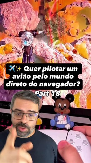 Francisco Júnior | Dicas | Tecnologia | Inovacao | Celular on Instagram: "No GeoFS você decola em segundos: mapas reais, clima dinâmico e multiplayer pra voar com amigos — sem instalar nada! Perfeito pra treinar, fazer “scenic flights” ou só se divertir pilotando. 🚀 👉 E aí: você prefere pousos desafiadores ou voos tranquilos contemplando paisagens? Conta nos comentários! 👇 Passo a passo rápido 1. Abra geo-fs.com no navegador. 2. Clique em Play (ou escolha “Browser” / “Desktop” se quiser baixa