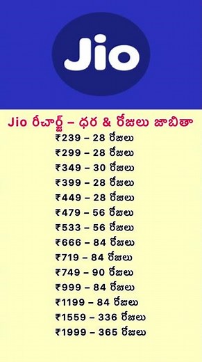 Jio Recharge Plans 2025 | Full Price & Validity List 🔥 Best Jio Plans Explained