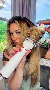 Smooth & Sleek Blowout💕 Trying out a new blow dry brush today, loved!! Hope everyone had a great weekend🫶 @xmondohair Electrified volumizing foam @t3micro New Volumizing Airebrush (Launches Today) @kenraprofessional Blow Dry Spray @charlottetilbury Flawless Blur in Flame @gxvebeauty Feelin’ cheeky blush in stars aligned #makeup #beauty #hairstyle #blowout | Victoria Lyn
