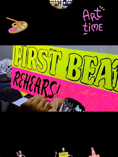 Signboard tayo guyyysss 🖌️🖌️🖌️🎨🎨🎨♥️♥️♥️ #art #paint #color #fyp #tiktok