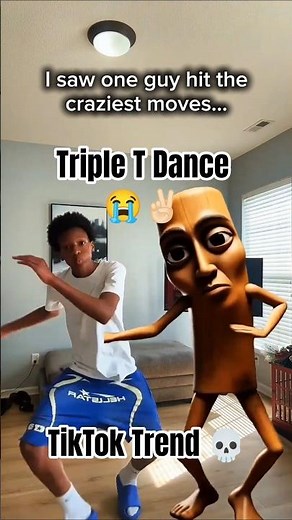 Triple T Dance is taking over TikTok 😭✌️ (Tung Tung Tung Sahur) 〜⁠(⁠꒪⁠꒳⁠꒪⁠)⁠〜