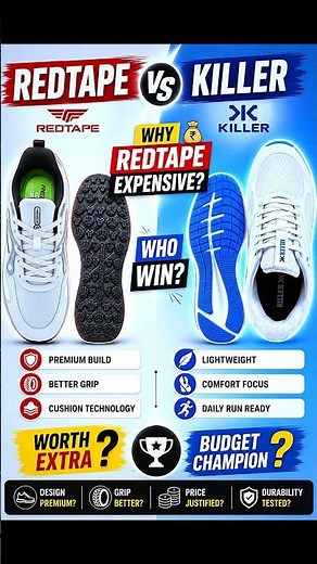1700 vs 700 Rupees Shoes Battle #sneakers #viral #comparison #shoes