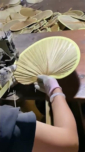 Handmade Palm Leaf Fans – Sewing & Crafting Process