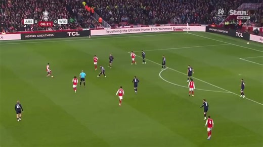 Arsenal Dominates Wigan in 4-0 Match Highlights