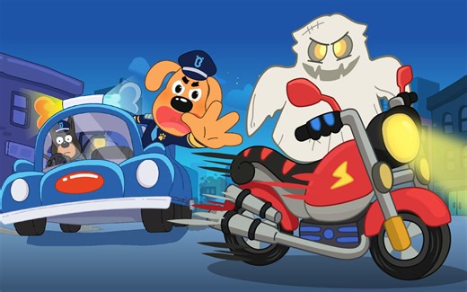 安全警长啦咘啦哆 第3集 神秘摩托车