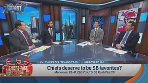 312K views · 6.7K reactions | “Pretty obviously they are far and away the best team in football and the team with the least questions of any team in football.” Nick Wright reacts to the Chiefs finally being Super Bowl favorites: | First Things First on FS1 | Facebook