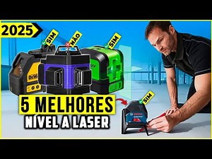 Os 5 Melhores Nível a Laser Em 2025! // Tem Bom e Barato, De 16 Linhas, Com Maleta e Outros.