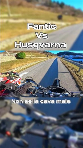 Xe vs wr #moto #fantic #husqvarna #sparo #test #vs