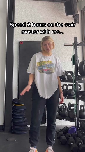 2 hours on the stair master and for what? // #stairmaster #vlog #slay