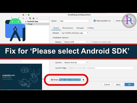 How to fix "Please select Android SDK" error in Android Studio | Project Import error on Bumblebee