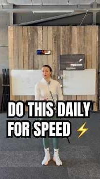 Do this daily to gain swing speed ⚡️#golfswing #golfexercise