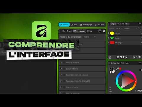 Affinity Studio - Understanding the interface