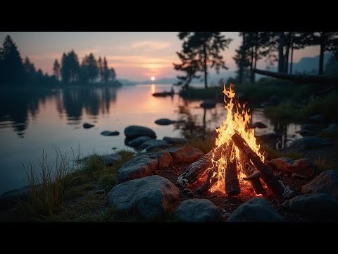 Immersive Fire Sounds ASMR Mix: Deep Relaxation with Crackling Fireplace Ambiance