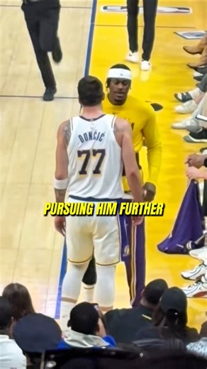 He stopped Luka from fighting JJ 😭👏 Luka Doncic had no interest in listening to JJ Redick after being subbed out and looked like he got up to confront him before Jarred Vanderbilt stepped in between the two to stop the situation before it happened 👏 #lukadoncic #jjredick #losangeleslakers #lakers #nba | The Final