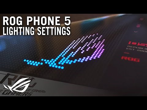 ROG Phone 5 - Introduction to Aura RGB System Lighting | ROG