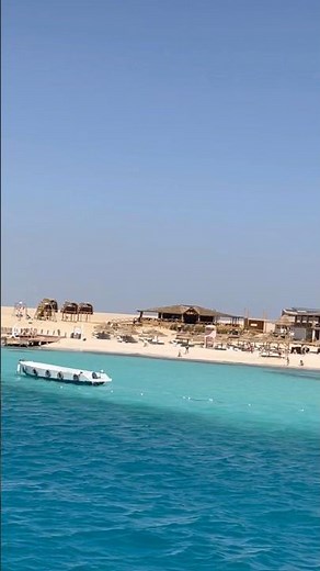 Stunning View of Hula Hula Beach Island! 🏝️🌊 | Hurghada, Egypt