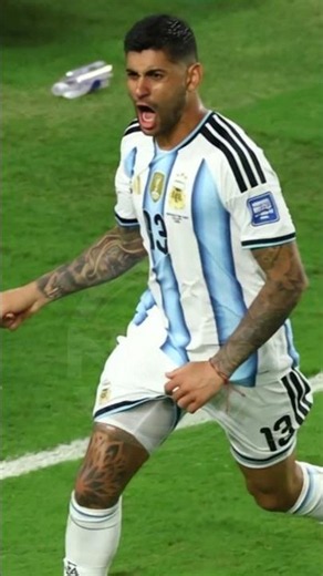 Cuti Romero's incredible header saves Argentina 😱 #cutiromero #argentina #worldcup #capeverde #messi
