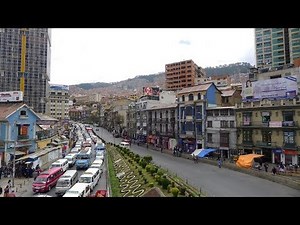 Walking in La Paz (Bolivia)
