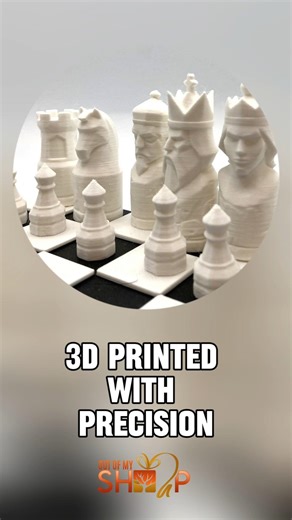 3d Print Chess Board #3dprinting #strategygames #chess