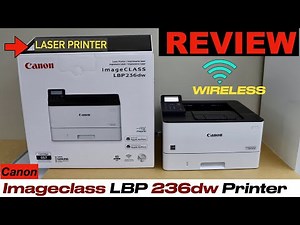 Canon Imageclass LBP 236dw Laser Printer Review !