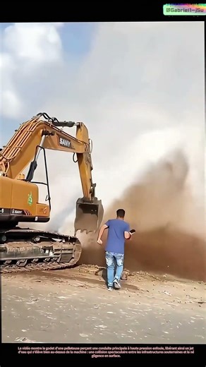 Une pression fulgurante : comment un seul coup de pelle peut créer un geyser de 15 mètres
