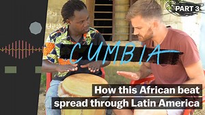 8.5M views · 14K reactions | Cumbia, a music tradition that transcends borders, has thrived in Latin America. Its roots tell a story of the region's diverse cultural past. | Vox Borders | Facebook