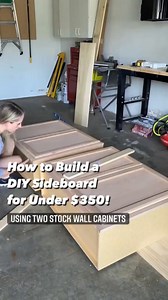 28K views · 231 reactions | How to build a DIY sideboard cabinet for...