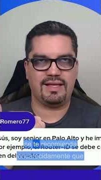 Por qué debes configurar manualmente el Router ID en OSPF. https://www.skool.com/thehouseofrouting/