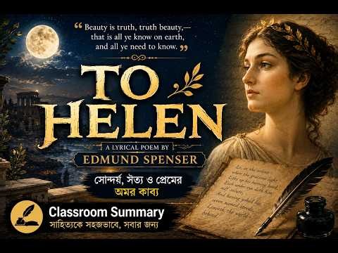 To Helen by Edgar Allan Poe | Summary & Analysis | Complete Explanation | Classroom Summary