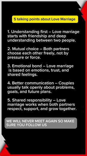 Why Love Marriage Works: Real Conversations That Matter