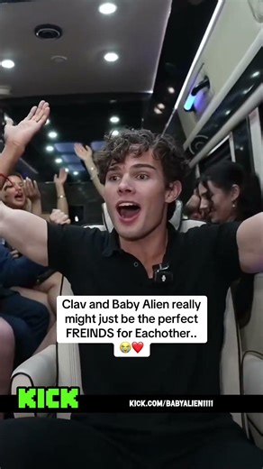 Clav and Baby Alien really might just be the perfect FREINDS for Eachother.. 😭❤️ #babyalien
