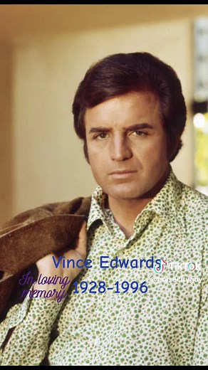 Vince Edwards (born Vincent Edward Zoine; July 9, 1928 – March 11, 1996) was an American actor, director, and singer. He was best known for his TV role as Dr. Ben Casey and as Major Cliff Bricker in the 1968 war film The Devil's Brigade. #vinceedwards #actor #tvshow #tvdrama #bencasey