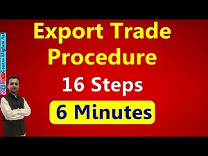 Export Trade Procedure Class 11 Business Studies | Export Trade Process and Documents Class 11