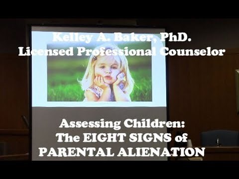 Assessing Children: The Eight Signs of Parental Alienation
