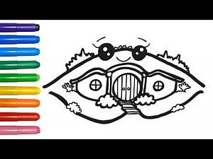 How To Draw A Hobbit House | Easy Step by Step