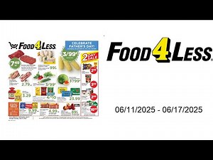 Food 4 Less Weekly Ad - 06/11/2025 - 06/17/2025