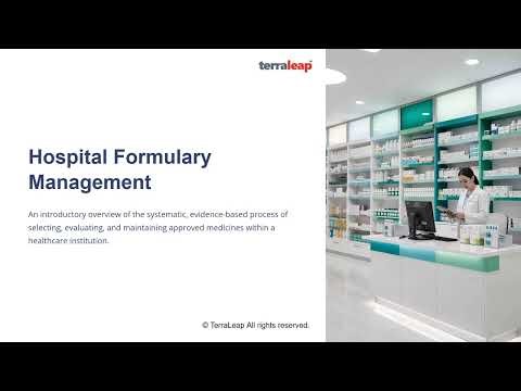 Hospital Formulary Management
