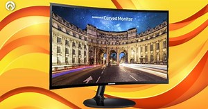 Walmart casi 'regala' monitor curvo Samsung de 24" que brinda experiencia tipo pantalla IMAX