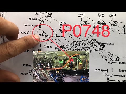 P0748-PRESSURE CONTROL SOLENOID “A” ELECTRICAL