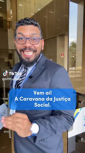 📢 A Caravana da Justiça Social estará em Rio Preto da Eva na próxima segunda-feira dia 26 e também no dia 27 de fevereiro. Serão diversos serviços prestados à população com o apoio de vários órgãos públicos. Compartilhe esse vídeo para que mais pessoas compareçam e sejam atendidas. #TRT11 #JustiçaDoTrabalho #Amazonas #riopretodaeva #riopretodaevamanausamazonas