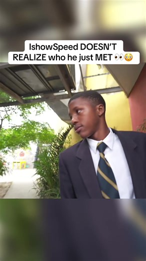 IshowSpeed DOESN’T REALIZE who he just MET #ishowspeed #fyp | speed