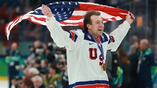 McAvoy says wife, son, whole family played big part in him winning gold medal with U.S.