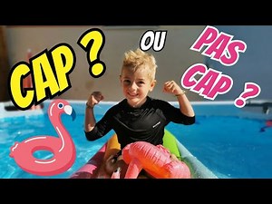 DARE OR NOT DARE IN THE POOL!