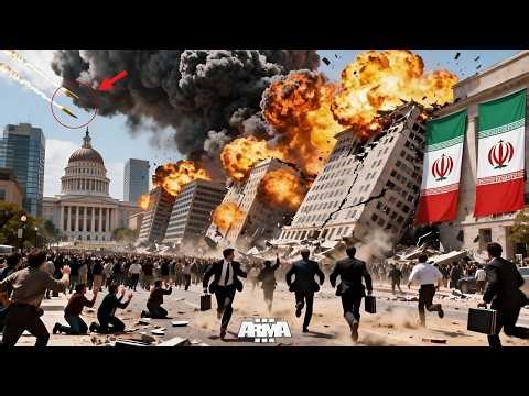 2 Hours Ago! The Iranian Embassy Building Was Completely Destroyed, See What Happened - ARMA 3